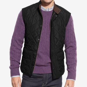 Barbour Lowerdale Vest, New, Black, Large